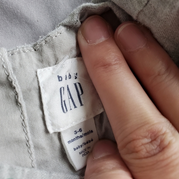4/$20 Baby Gap Dress with Cross Stitch Detail 3-6 Months - Picture 5 of 6